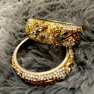 Indian bangles peacock design